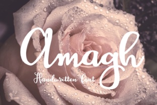 Amagh: The Perfect Script Handwritten Font for Engaging Visuals
