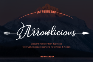 Arrowlicious: The Perfect Script Handwritten Font for Marketers
