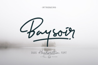 Baysoir: Elevate Your Brand with a Handwritten Signature Font