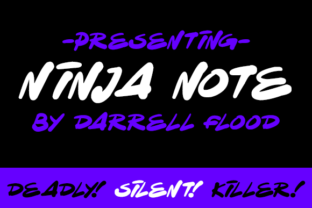 Bring Your Creations to Life with Ninja Note Font