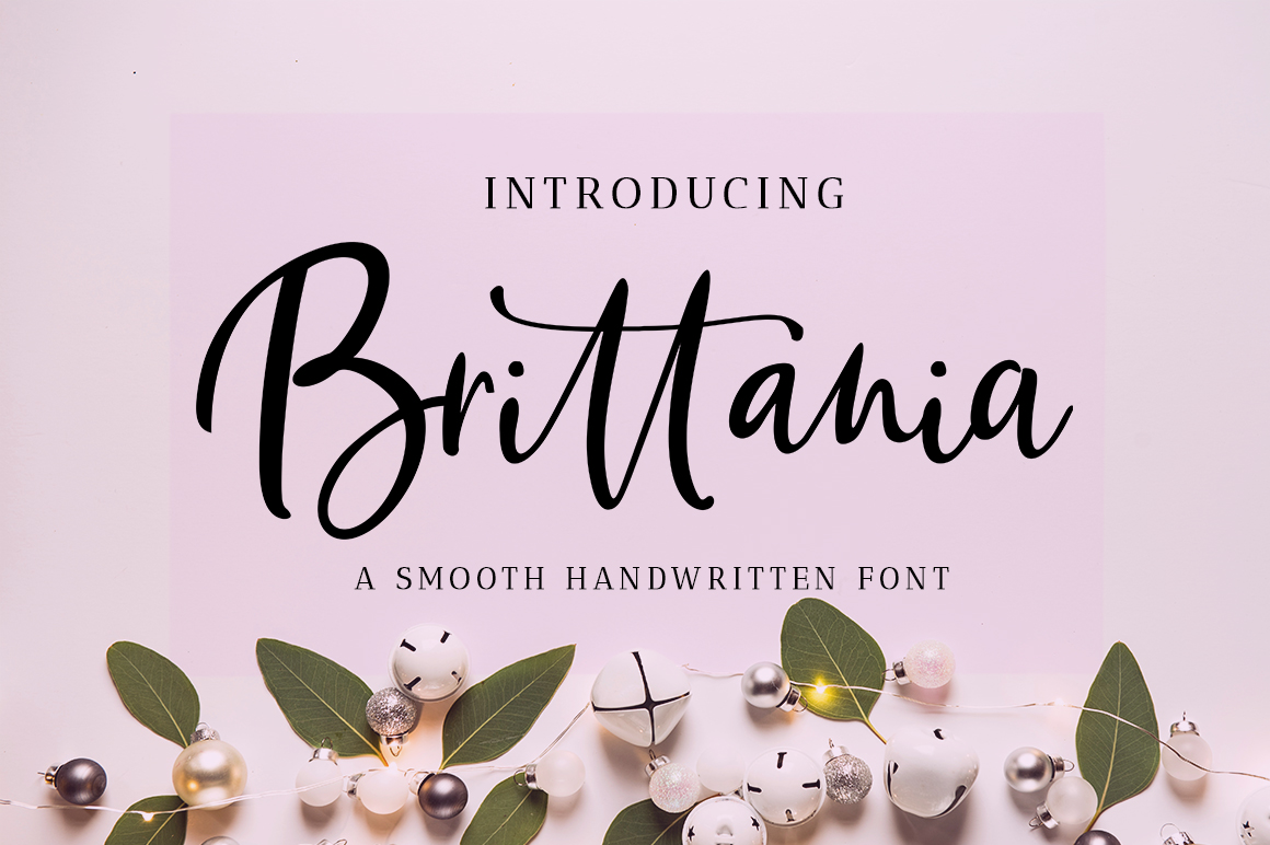 Brittania Script: A Versatile Typeface for Elegant Branding