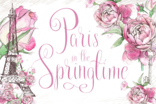 Captivate Your Audience with Paris in the Spring Font