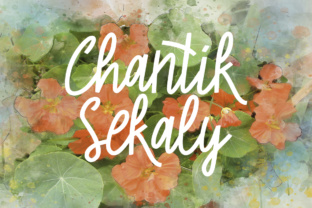 Chantik Sekaly: A Friendly Script Font for Editorial Design