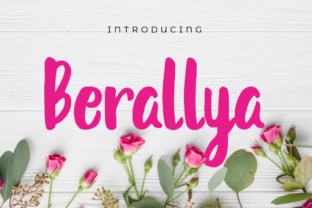 Discover Berallya: A Playful Script Handwritten Font