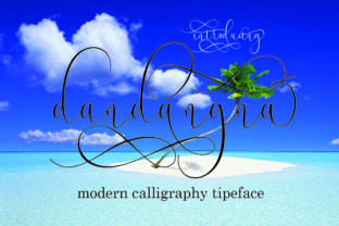 Discover Dandangna: A Stylish Calligraphy Font