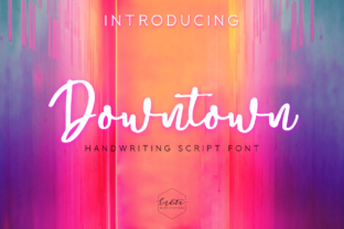 Discover the Charm of Downtown: A Perfect Script Handwritten Font