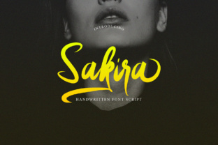 Discover the Charm of Sakira Script Font