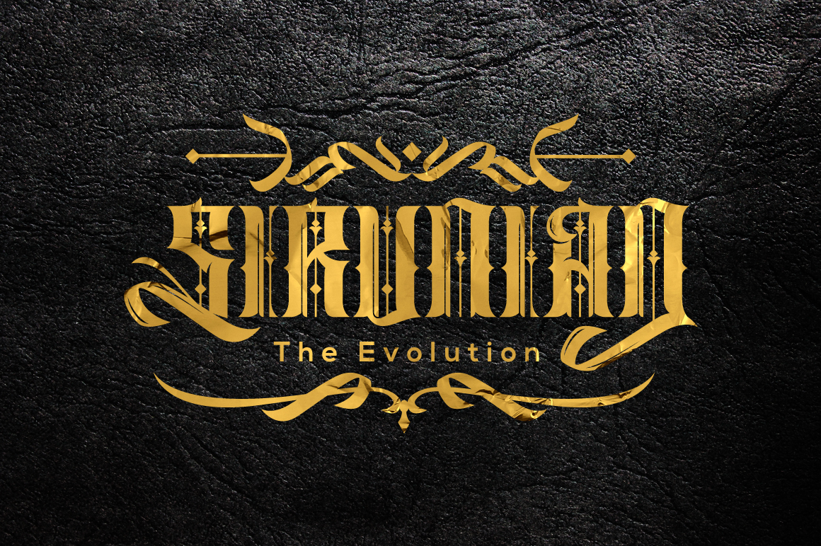 Discover the Charm of Sirunian: A Gothic-Inspired Font for Makers