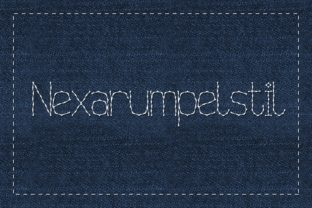 Discovering Nexarumpelstil: A Hand-Stitched Font for Editorial Charm