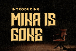 Enhance Your Brand with Mina is Gone Font