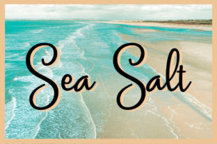 Enhance Your Brand with Sea Salt Script Font