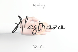 Enhance Your Web Design with Alestraza Font