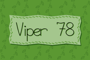 Enhance Your Web Design with Viper 78 Font
