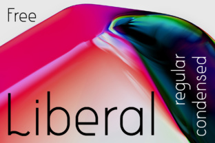 Liberal: A Clean and Modern Sans Serif Font for Crafters