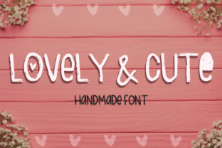 Lovely Cute: A Charming Script Handwritten Font for Your Brand