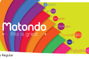 Matondo Regular: The Perfect Sans Serif for Eye-Catching Campaigns