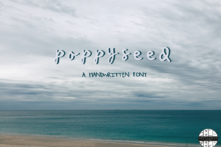 Poppy Seed: A Curvy Handwritten Font for Editorial Design