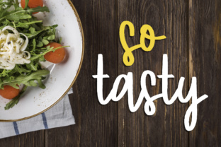 So Tasty: A Charming Script Font for Creative Makers