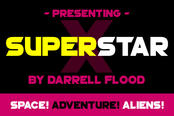 Superstar X: Elevate Your Brand with a Sci-Fi Sans Serif Font
