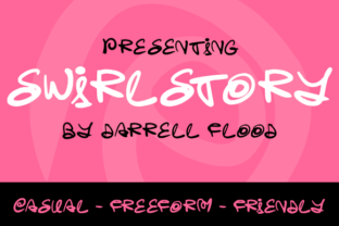 Swirlstory: A Quirky and Energetic Script Font