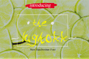 The Lughokk: A Versatile Handwritten Script for Modern Brands