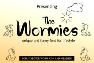 Transform Your Brand with The Wormies Font