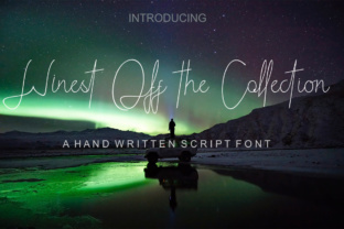 Winest off the Collection: A Font for Elegant Editorial Design